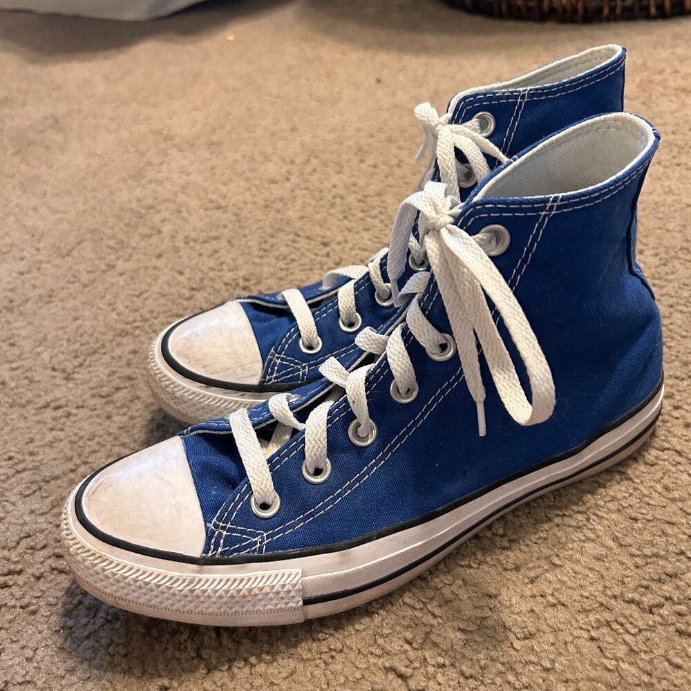 Womens Blue Converse